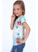 Bluza cu model imprimat, menta NDZ8811 - Magazin online - Boutique